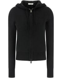 Fendi - Ff-Logo Hooded Hoodie - Lyst