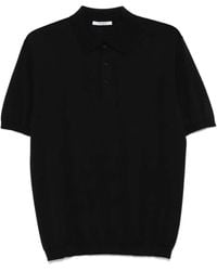 Kangra - Polo En Maille Fine À Design Nervuré - Lyst