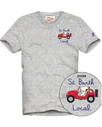 Mc2 Saint Barth - Cotton T-shirt - Lyst