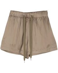 Sa Su Phi - Valentina Shorts Met Elastische Tailleband En Trekkoord - Lyst