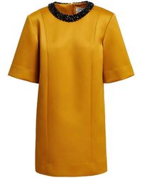 Essentiel Antwerp - Kaylin Bead-Embellished Mini Dress - Lyst