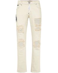 Philipp Plein - Jeans Met Logopatch - Lyst