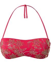 Twinset - Haut De Bikini Bandeau À Détails De Clous - Lyst