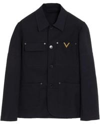 Valentino Garavani - Surchemise À Détail V - Lyst