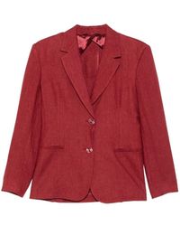 Max Mara - Bello Single-Breasted Notched-Lapels Blazer - Lyst
