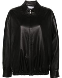 Liska - Zip-Up Leather Jacket - Lyst