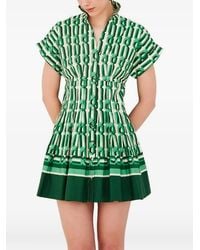 Cara Cara - Nash Shirred Mini Dress - Lyst