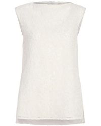 Proenza Schouler - Virginie Embroidery-Detail Top - Lyst