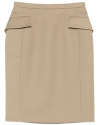 N°21 - Front-Pocket Mini Skirt - Lyst