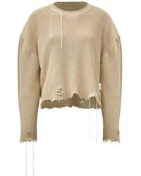 MM6 by Maison Martin Margiela - Jersey con cuello redondo - Lyst