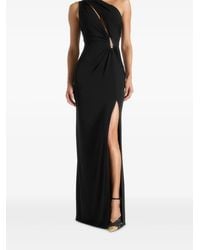 Manière De Voir - Vanessa Asymmetric Ruched Maxi Dress - Lyst