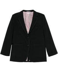 Thom Browne - Blazer Met Enkele Rij Knopen - Lyst