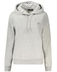 Napapijri - Logo-Patch Drawstring Hoodie - Lyst