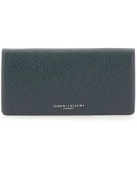 Gianni Chiarini - Grain Pebbled Leather Wallet - Lyst