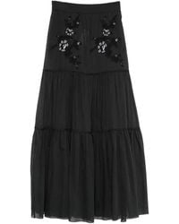 Ermanno Scervino - Cotton Long Skirt - Lyst