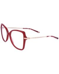 Carolina Herrera - Crystal-Embellished Square-Frame Glasses - Lyst