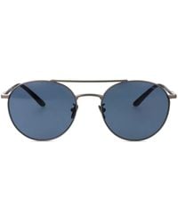 Giorgio Armani - Round-Frame Sunglasses - Lyst