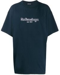 Balenciaga - Oversize T-shirt - Lyst