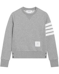 Thom Browne - Classic Loopback 4-Bar Sweatshirt - Lyst