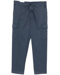 Eleventy - Button-Fastening Cargo Pants - Lyst