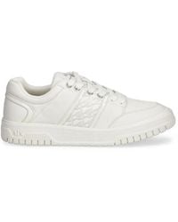 ARMANI EXCHANGE - Lace-Up Sneakers - Lyst