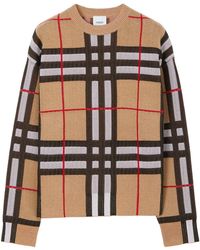 Burberry - Vintage Check Trui - Lyst