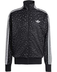 adidas - Sudadera con estampado de leopardo - Lyst