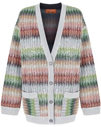 Missoni - Striped Cardigan - Lyst