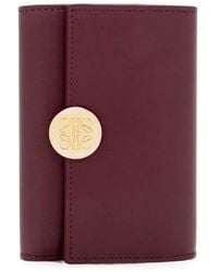 Loewe - Small Pebble Leather Wallet - Lyst