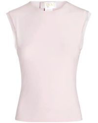 Genny - Round-Neck Top - Lyst