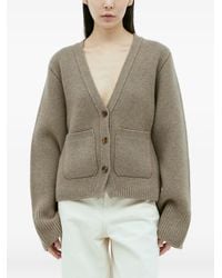 KHAITE - Scarlet Cashmere Cardigan - Lyst