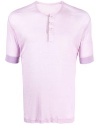 Maison Margiela - Button-fastening T-shirt - Lyst