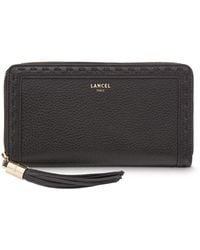 Lancel - Logo-Stamp Leather Wallet - Lyst