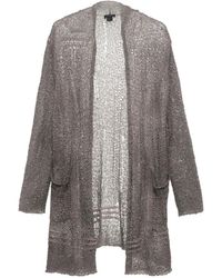 Avant Toi - Open-Knit Distressed Cardigan - Lyst