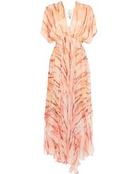 Mes Demoiselles - Abstract-Print Dress - Lyst