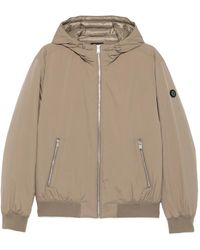 BOSS - Hooded Zip-Front Jacket - Lyst