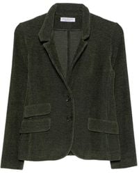 Amina Rubinacci - Avery Button-Up Blazer - Lyst