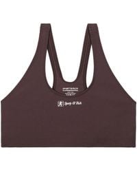 Sporty & Rich - Runner Script Sports Bra - Lyst