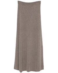 Lisa Yang - Torie A-Line Midi Skirt - Lyst