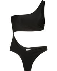 Amir Slama - Logo-Engraved Buckle Swimsuit - Lyst