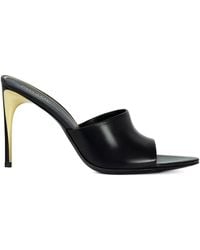 POTAMY - Pointed Leather Mules - Lyst
