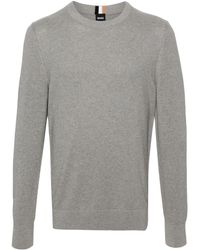 BOSS - Jersey con efecto de mezcla - Lyst