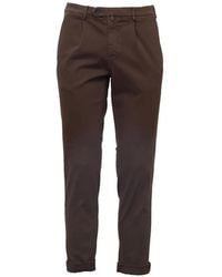 Briglia 1949 - Pleated Slim-Fit Trousers - Lyst
