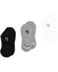 Polo Ralph Lauren - Lot de 3 paires de chaussettes à motif Polo Pony - Lyst