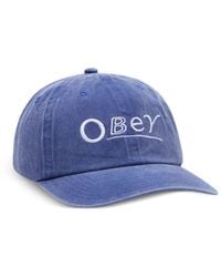 Obey - Cappello Da Baseball Con Logo - Lyst