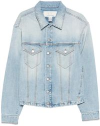 ERL - Flap-Pocket Denim Jacket - Lyst