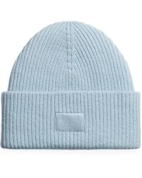 Rag & Bone - Blake Ribbed-Knit Beanie Hat - Lyst