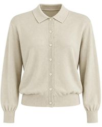 Baserange - Tier Polo Cardigan - Lyst