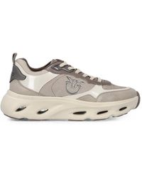 Pinko - Logo-Plaque Chunky Sneakers - Lyst