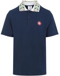 CASABLANCA - Laurel Cotton Polo - Lyst